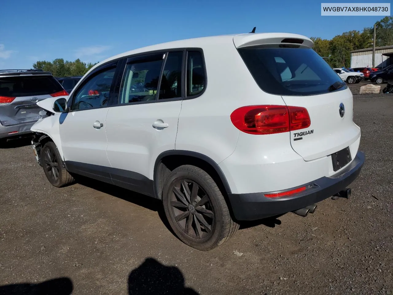 2017 Volkswagen Tiguan S VIN: WVGBV7AX8HK048730 Lot: 70693754