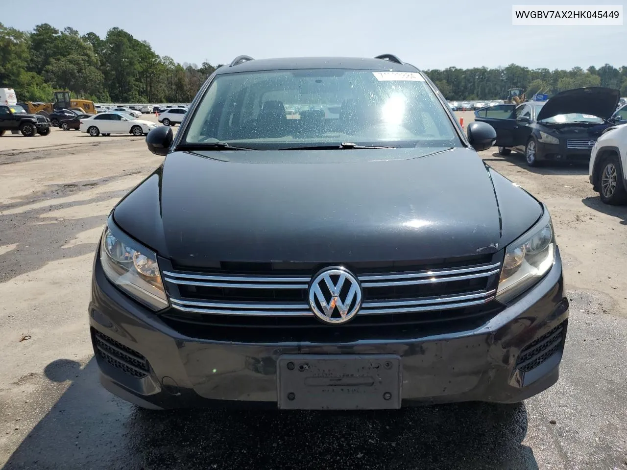 2017 Volkswagen Tiguan S VIN: WVGBV7AX2HK045449 Lot: 71033884