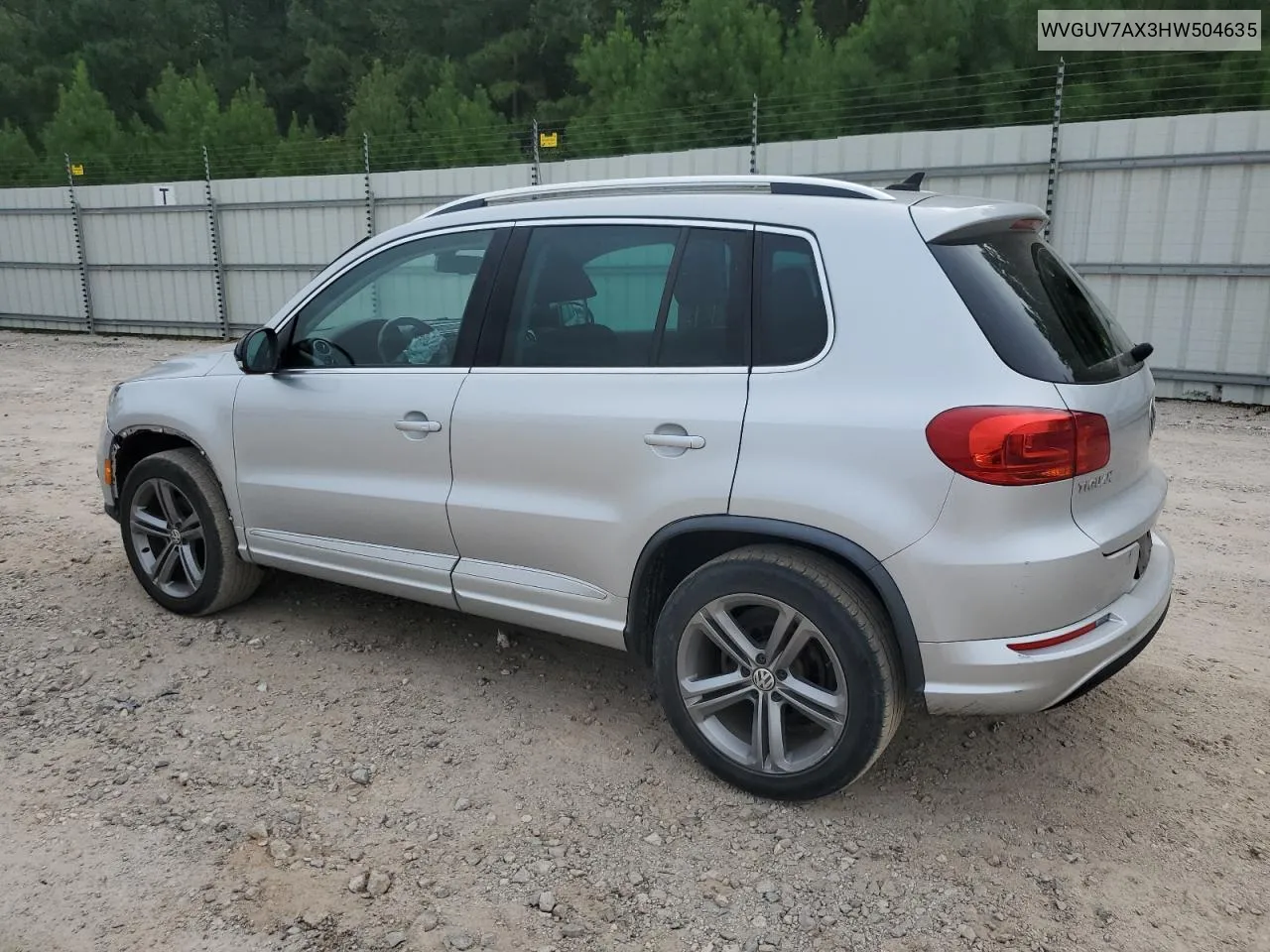 WVGUV7AX3HW504635 2017 Volkswagen Tiguan Sport