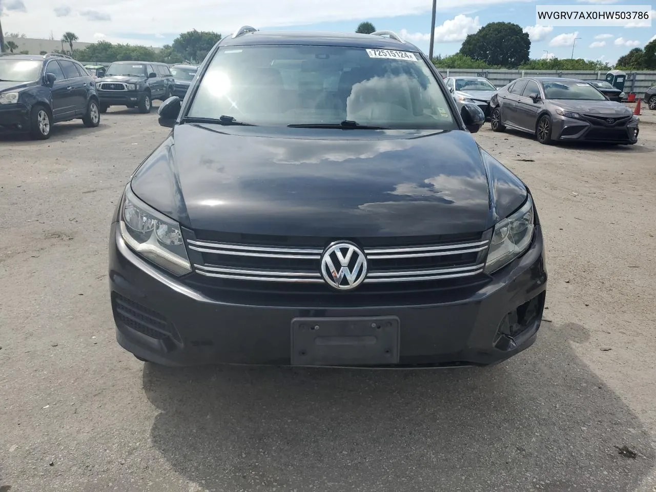 WVGRV7AX0HW503786 2017 Volkswagen Tiguan Wolfsburg