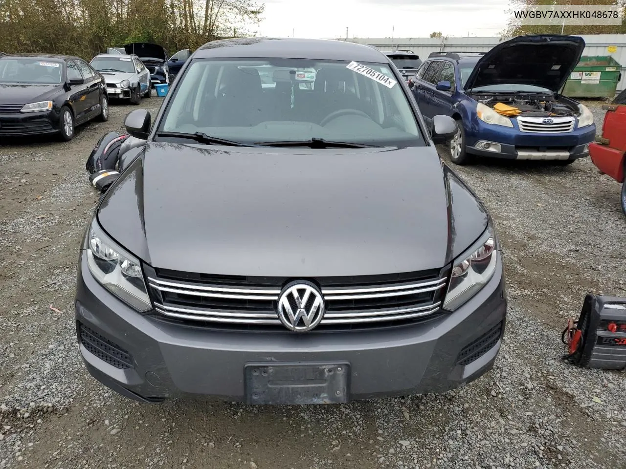 WVGBV7AXXHK048678 2017 Volkswagen Tiguan S