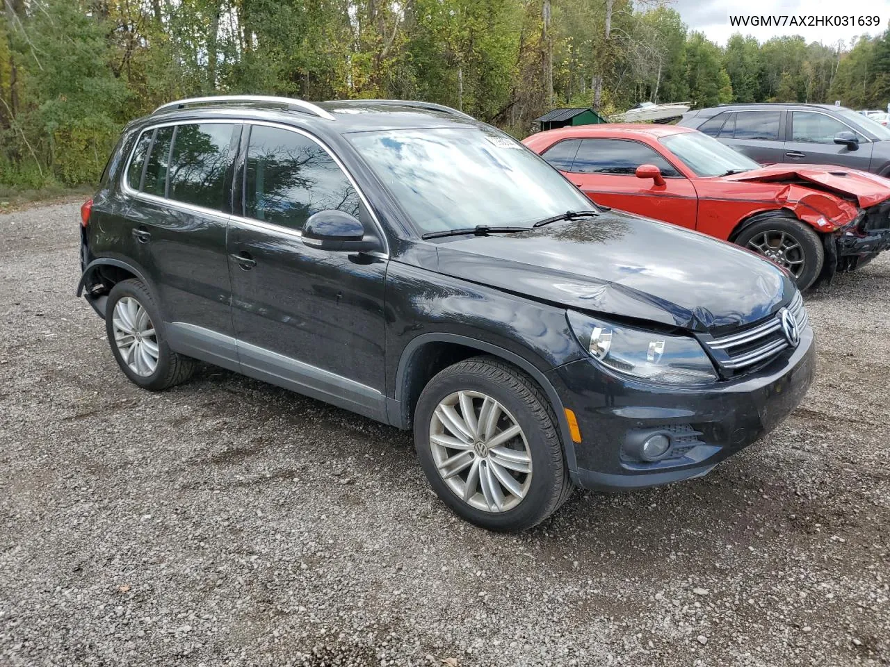 2017 Volkswagen Tiguan Comfortline VIN: WVGMV7AX2HK031639 Lot: 72950744