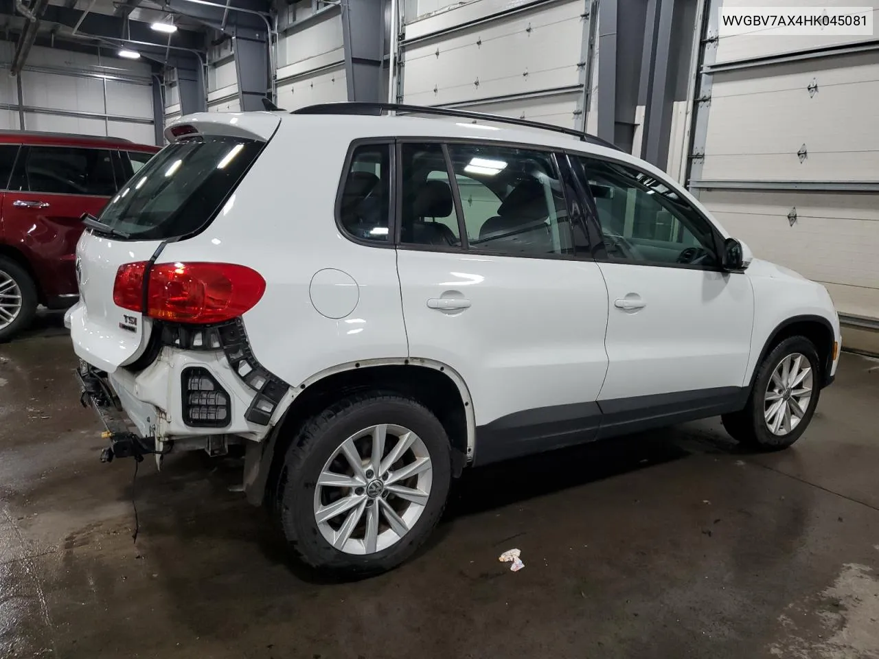 WVGBV7AX4HK045081 2017 Volkswagen Tiguan S