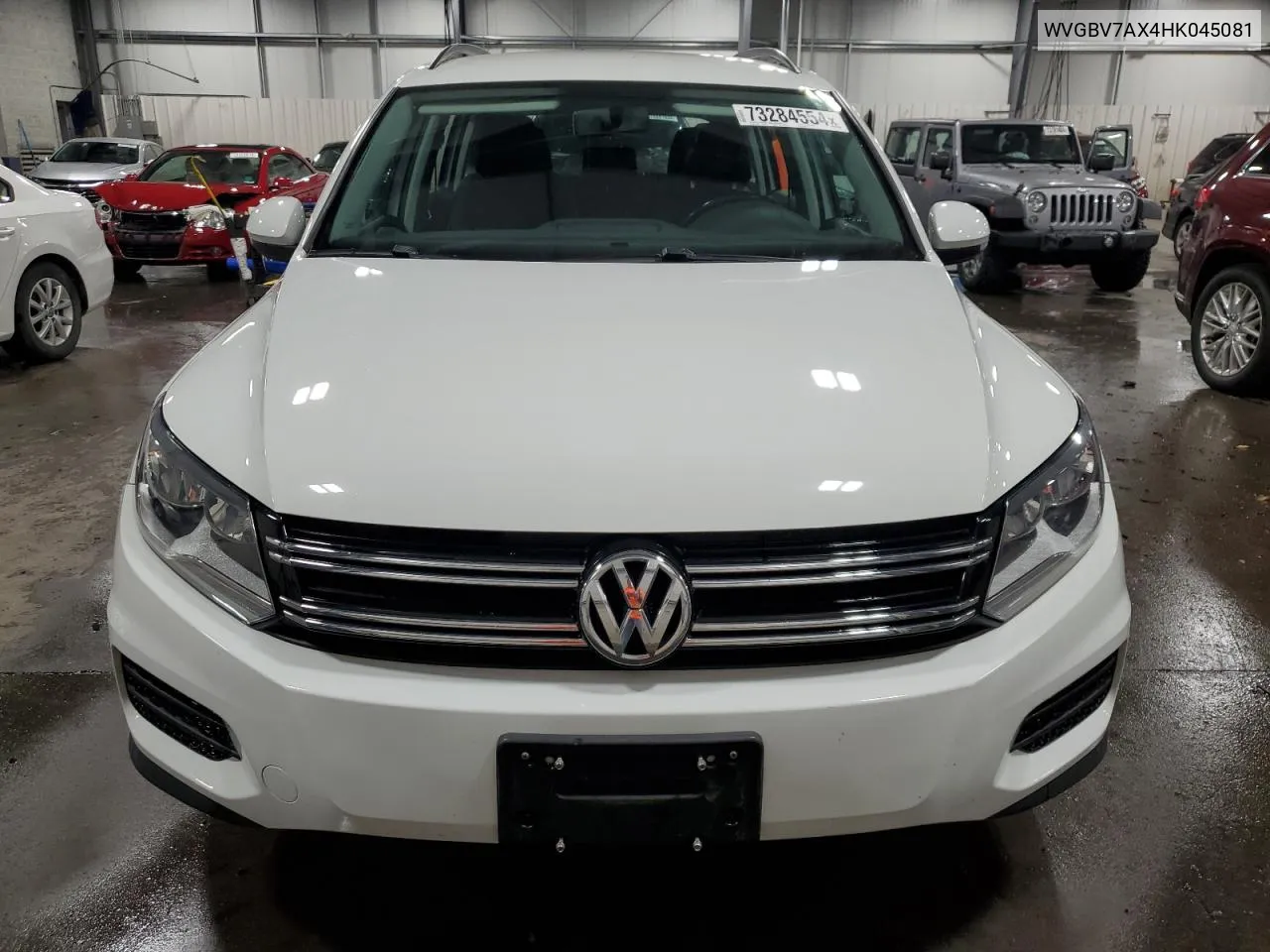 2017 Volkswagen Tiguan S VIN: WVGBV7AX4HK045081 Lot: 73284554