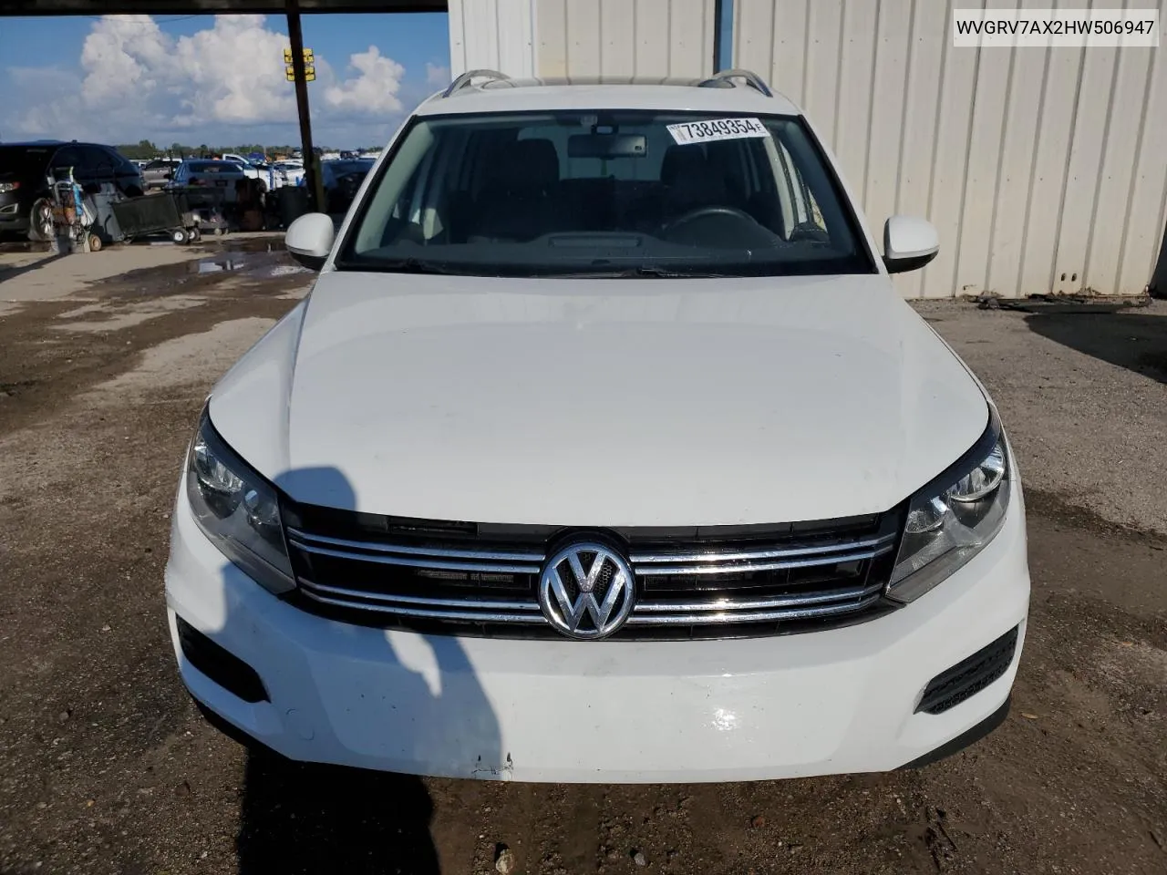 2017 Volkswagen Tiguan Wolfsburg VIN: WVGRV7AX2HW506947 Lot: 73849354