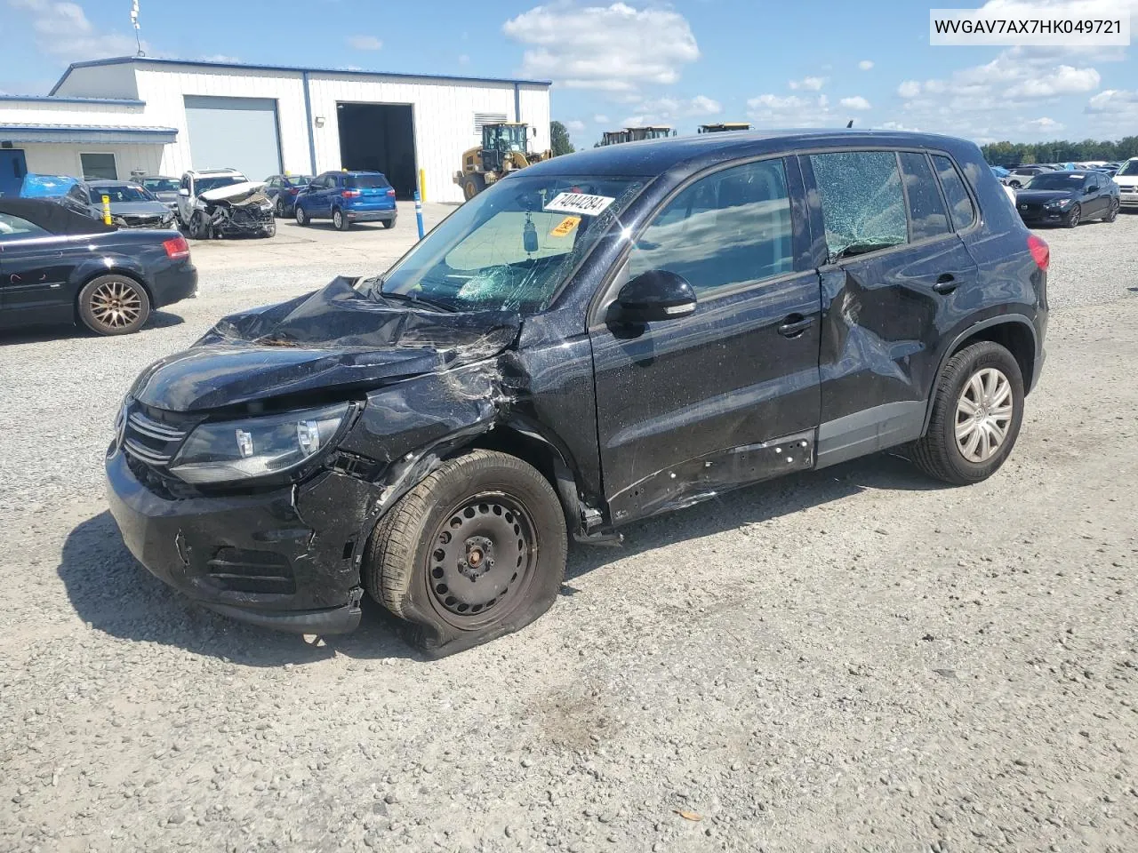 WVGAV7AX7HK049721 2017 Volkswagen Tiguan S