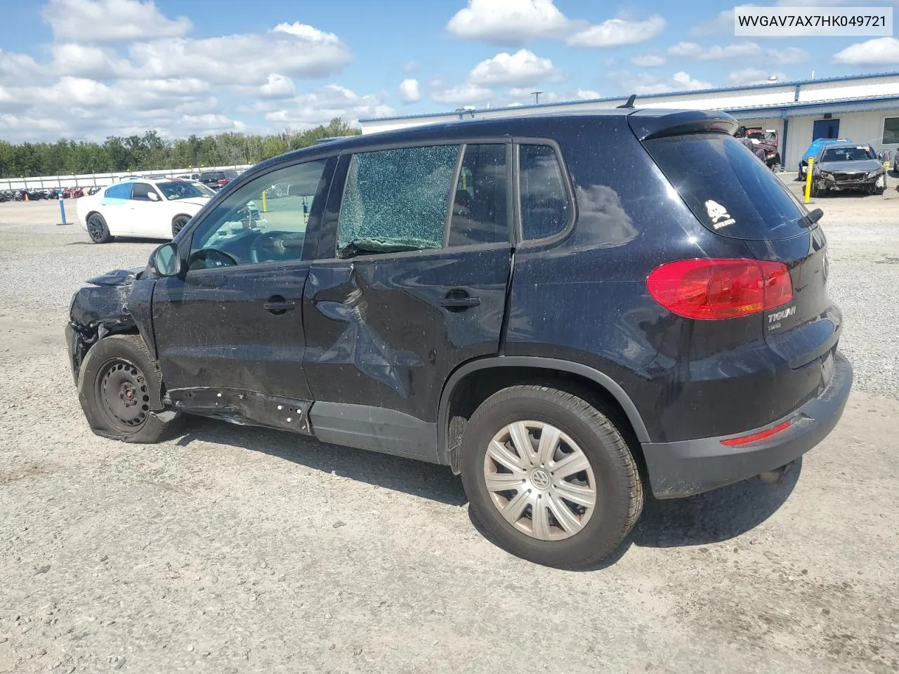 WVGAV7AX7HK049721 2017 Volkswagen Tiguan S