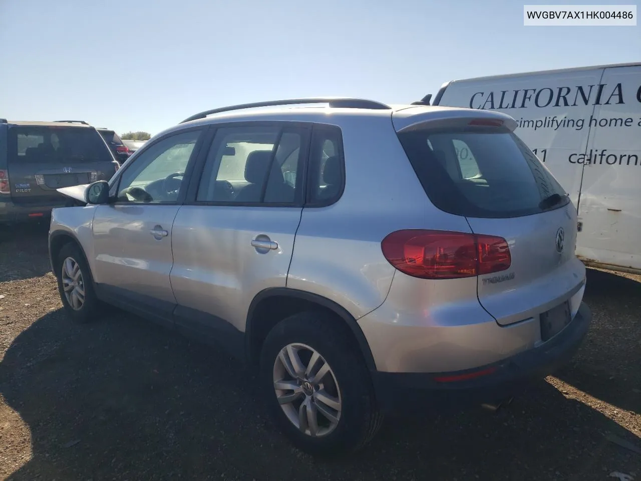 WVGBV7AX1HK004486 2017 Volkswagen Tiguan S