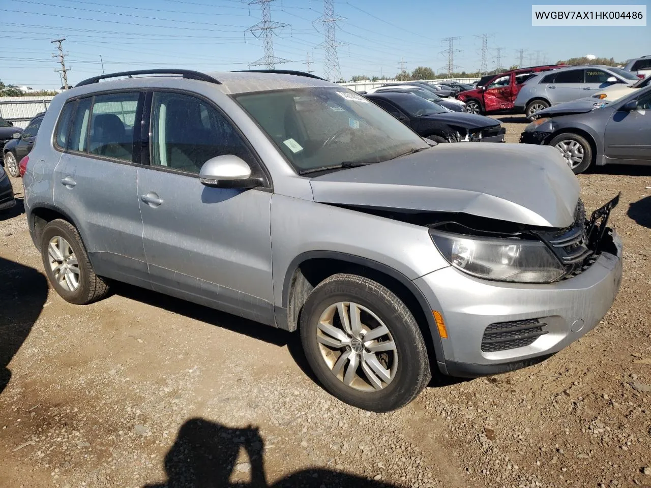 WVGBV7AX1HK004486 2017 Volkswagen Tiguan S