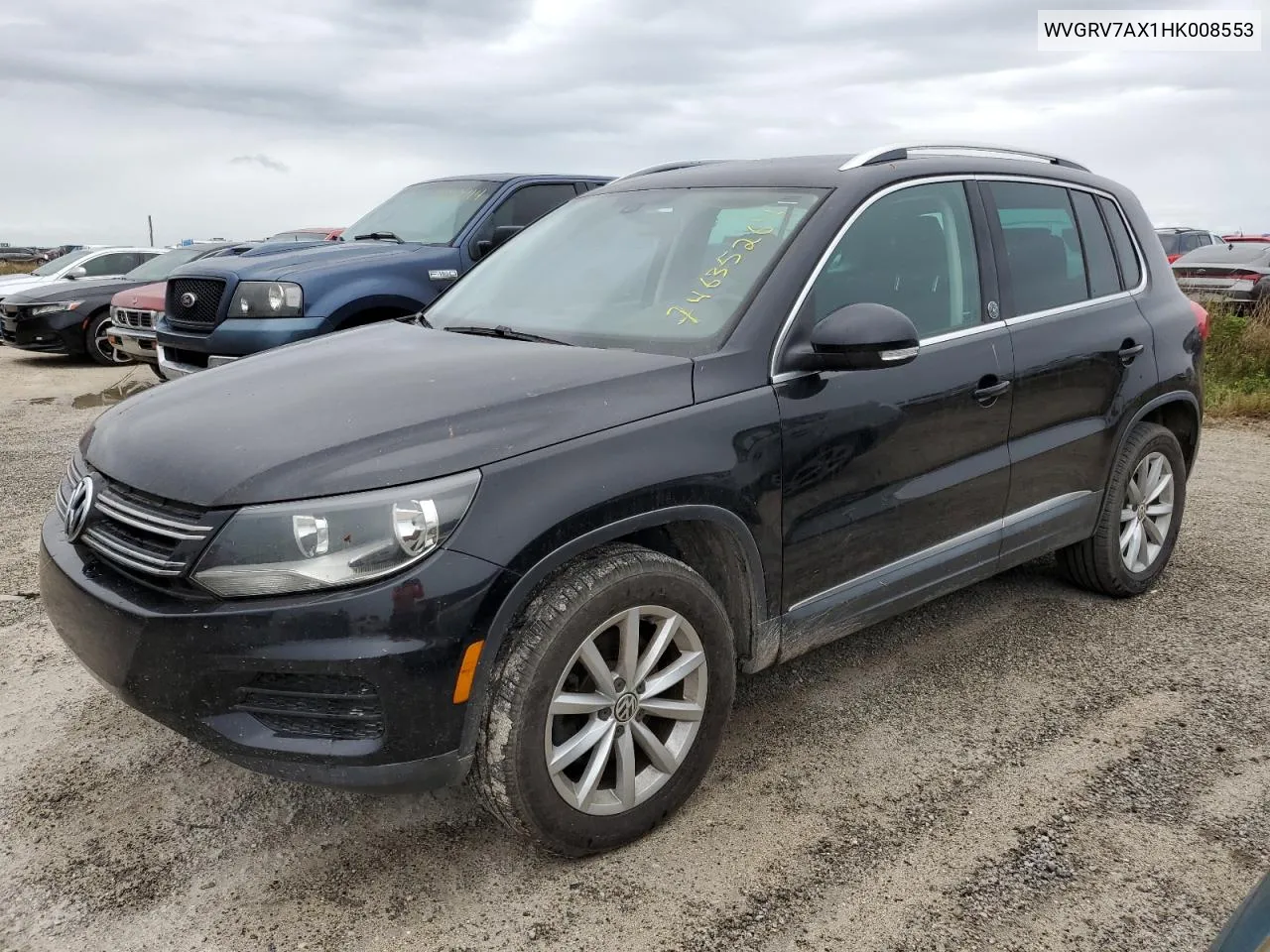 2017 Volkswagen Tiguan Wolfsburg VIN: WVGRV7AX1HK008553 Lot: 74635264