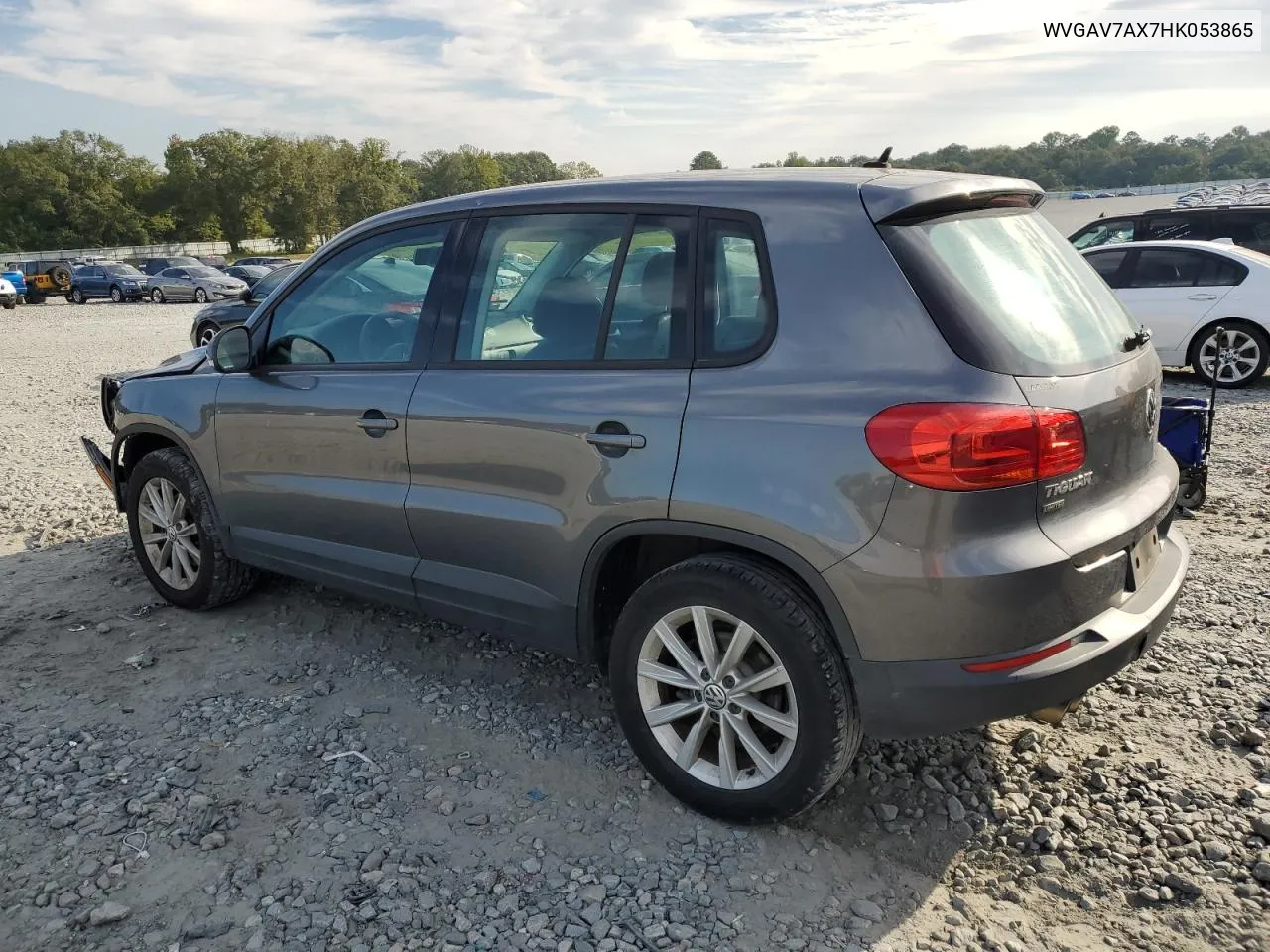 2017 Volkswagen Tiguan S VIN: WVGAV7AX7HK053865 Lot: 74842414