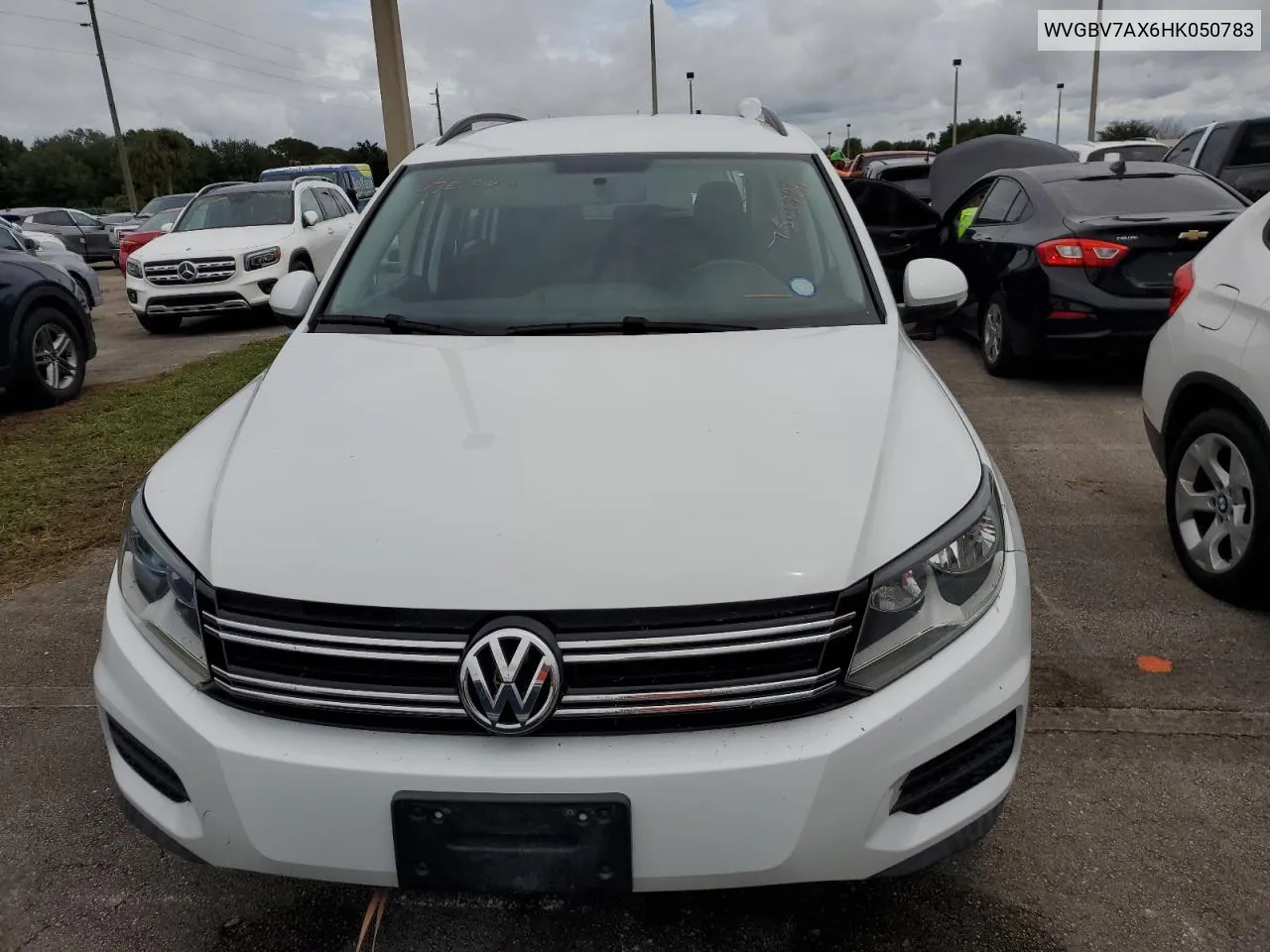 2017 Volkswagen Tiguan S VIN: WVGBV7AX6HK050783 Lot: 75039944