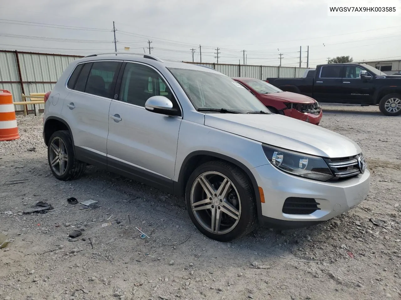 2017 Volkswagen Tiguan Wolfsburg VIN: WVGSV7AX9HK003585 Lot: 75542844