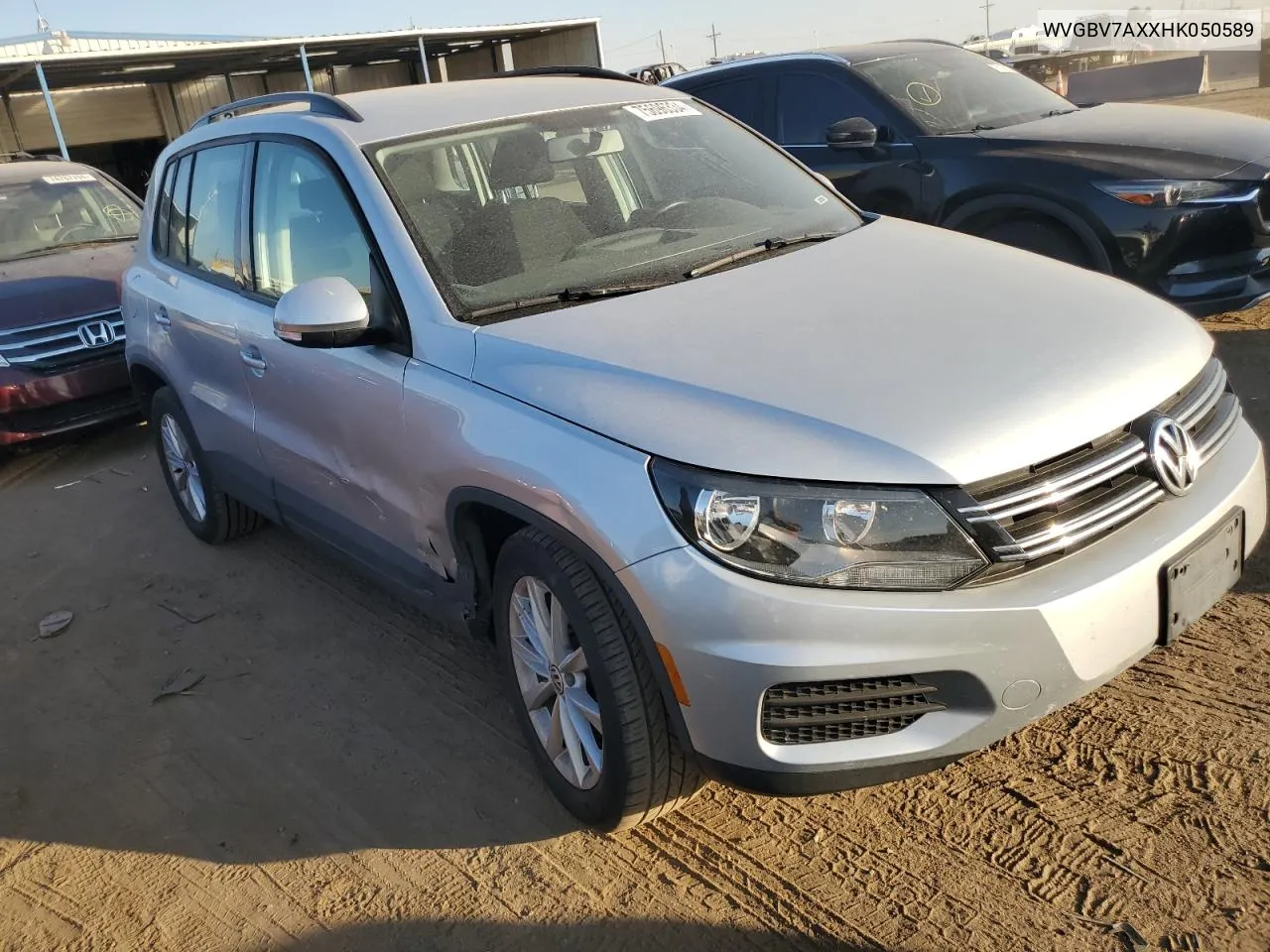 2017 Volkswagen Tiguan S VIN: WVGBV7AXXHK050589 Lot: 75696334