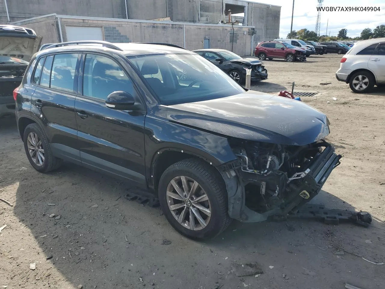 2017 Volkswagen Tiguan S VIN: WVGBV7AX9HK049904 Lot: 75823604