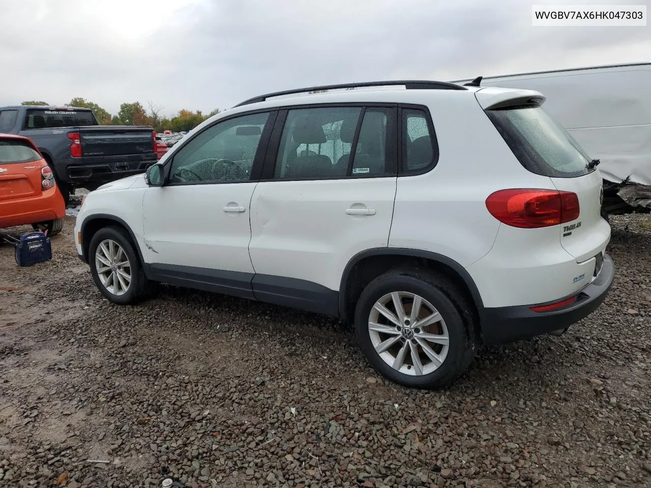 2017 Volkswagen Tiguan S VIN: WVGBV7AX6HK047303 Lot: 76046044