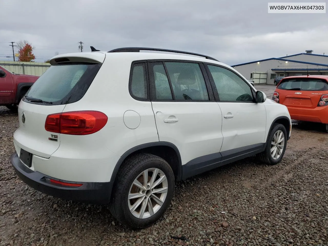 2017 Volkswagen Tiguan S VIN: WVGBV7AX6HK047303 Lot: 76046044