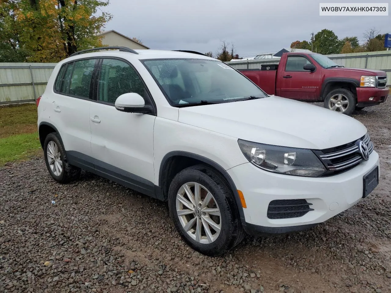 2017 Volkswagen Tiguan S VIN: WVGBV7AX6HK047303 Lot: 76046044