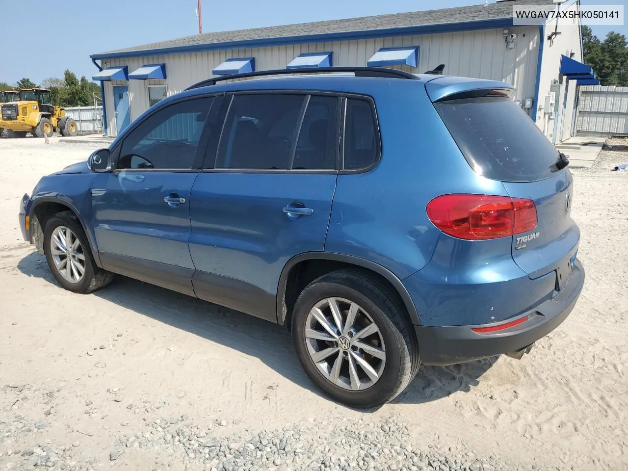 2017 Volkswagen Tiguan S VIN: WVGAV7AX5HK050141 Lot: 76194934