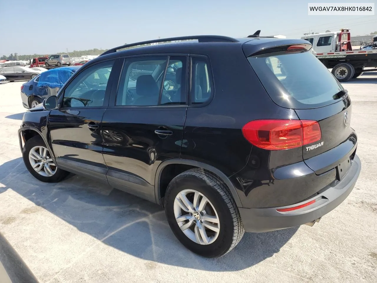 2017 Volkswagen Tiguan S VIN: WVGAV7AX8HK016842 Lot: 76508234