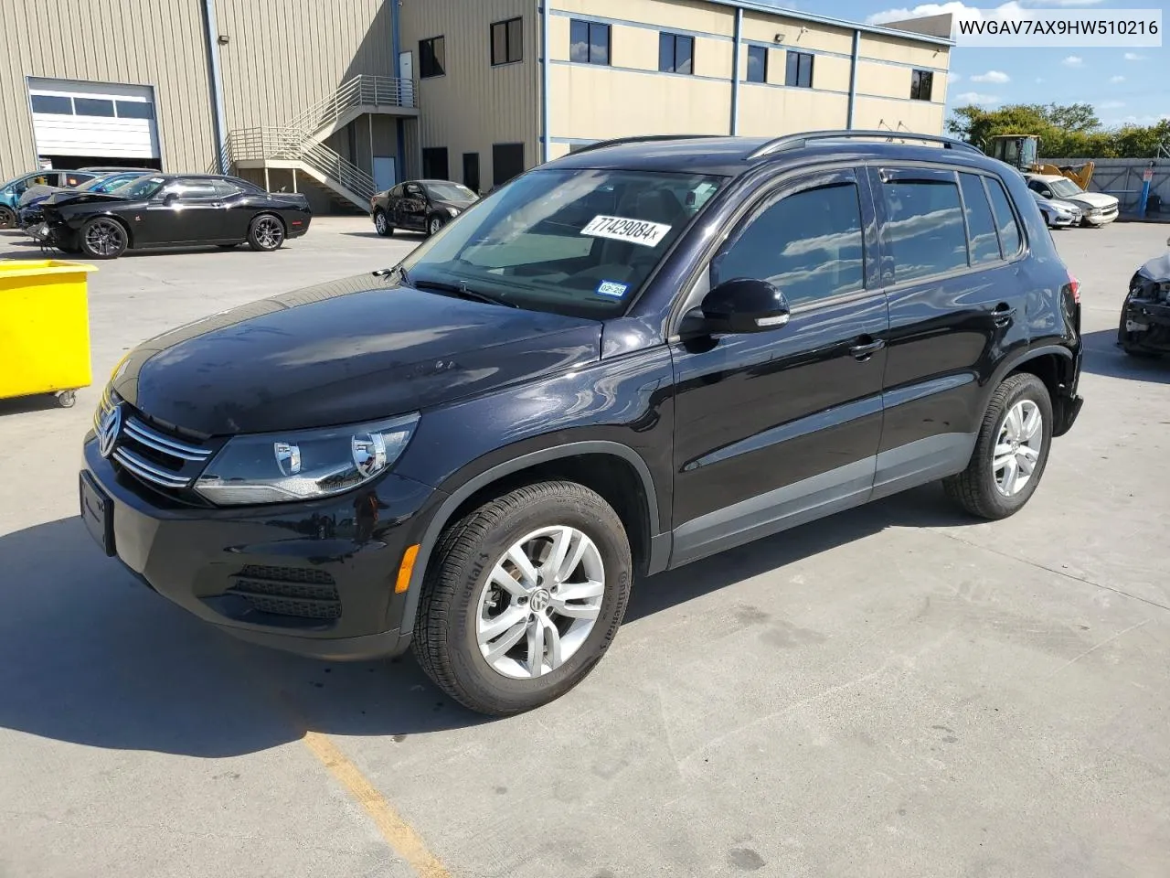 2017 Volkswagen Tiguan S VIN: WVGAV7AX9HW510216 Lot: 77429084