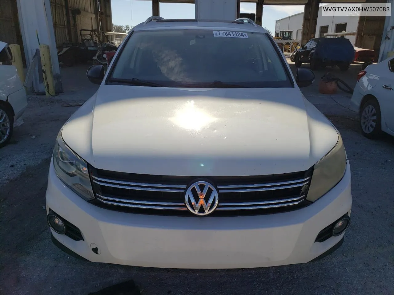 2017 Volkswagen Tiguan Sport VIN: WVGTV7AX0HW507083 Lot: 77841404