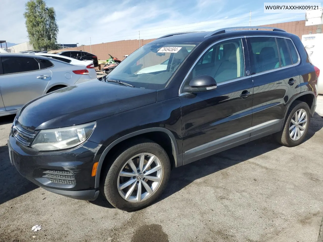 2017 Volkswagen Tiguan Wolfsburg VIN: WVGRV7AXXHK009121 Lot: 78494584