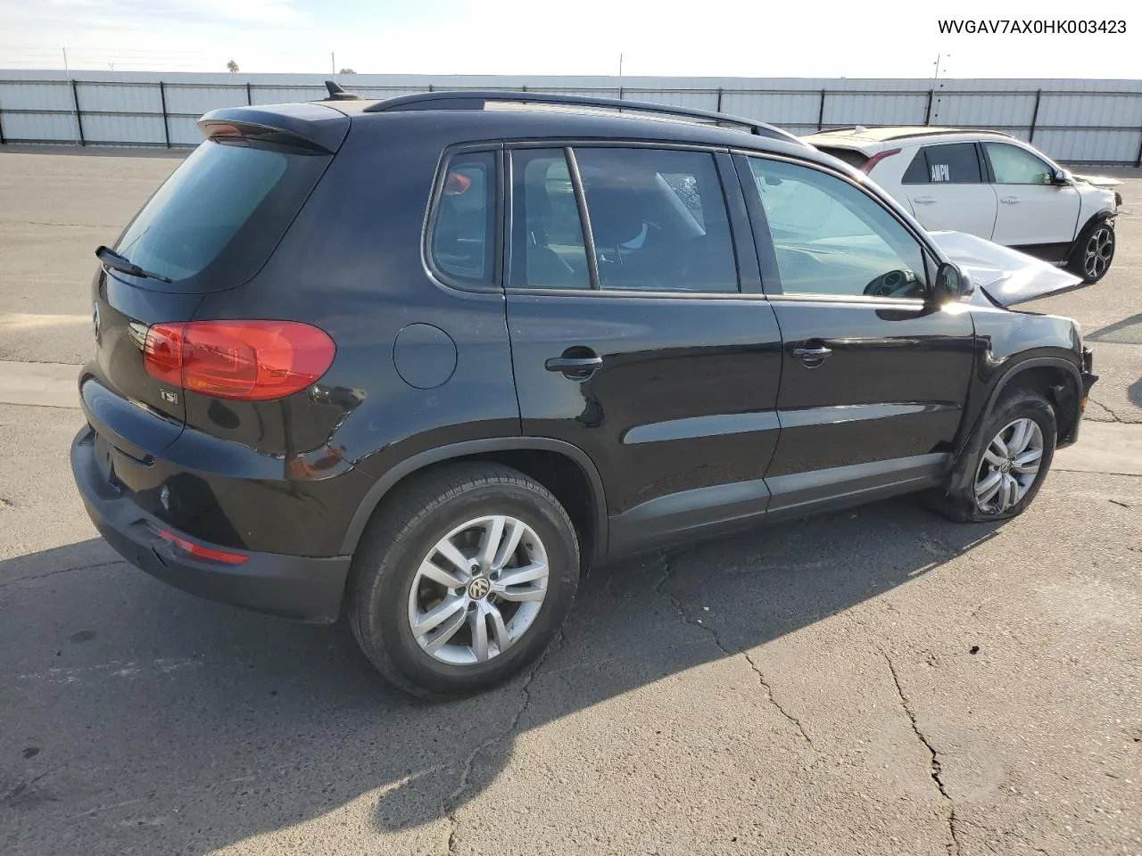 2017 Volkswagen Tiguan S VIN: WVGAV7AX0HK003423 Lot: 78542834