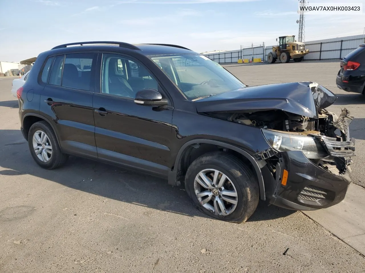 2017 Volkswagen Tiguan S VIN: WVGAV7AX0HK003423 Lot: 78542834