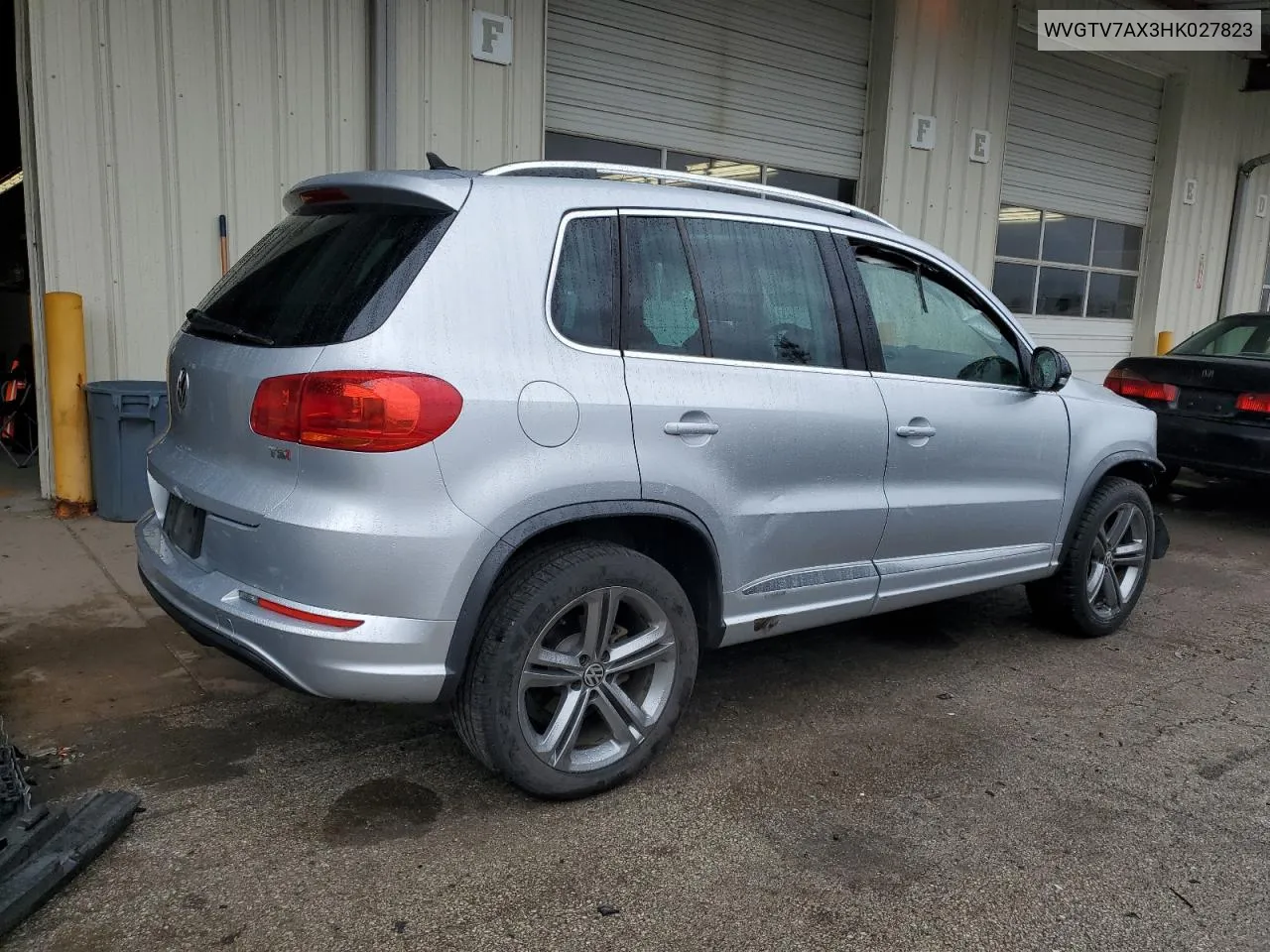 2017 Volkswagen Tiguan Sport VIN: WVGTV7AX3HK027823 Lot: 78633584