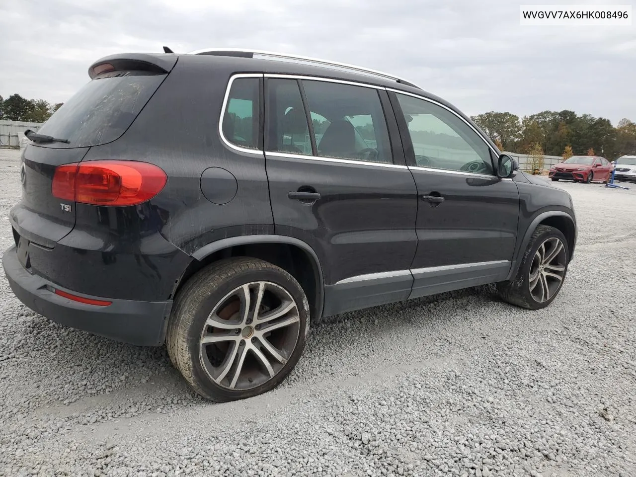 2017 Volkswagen Tiguan Sel VIN: WVGVV7AX6HK008496 Lot: 78702574