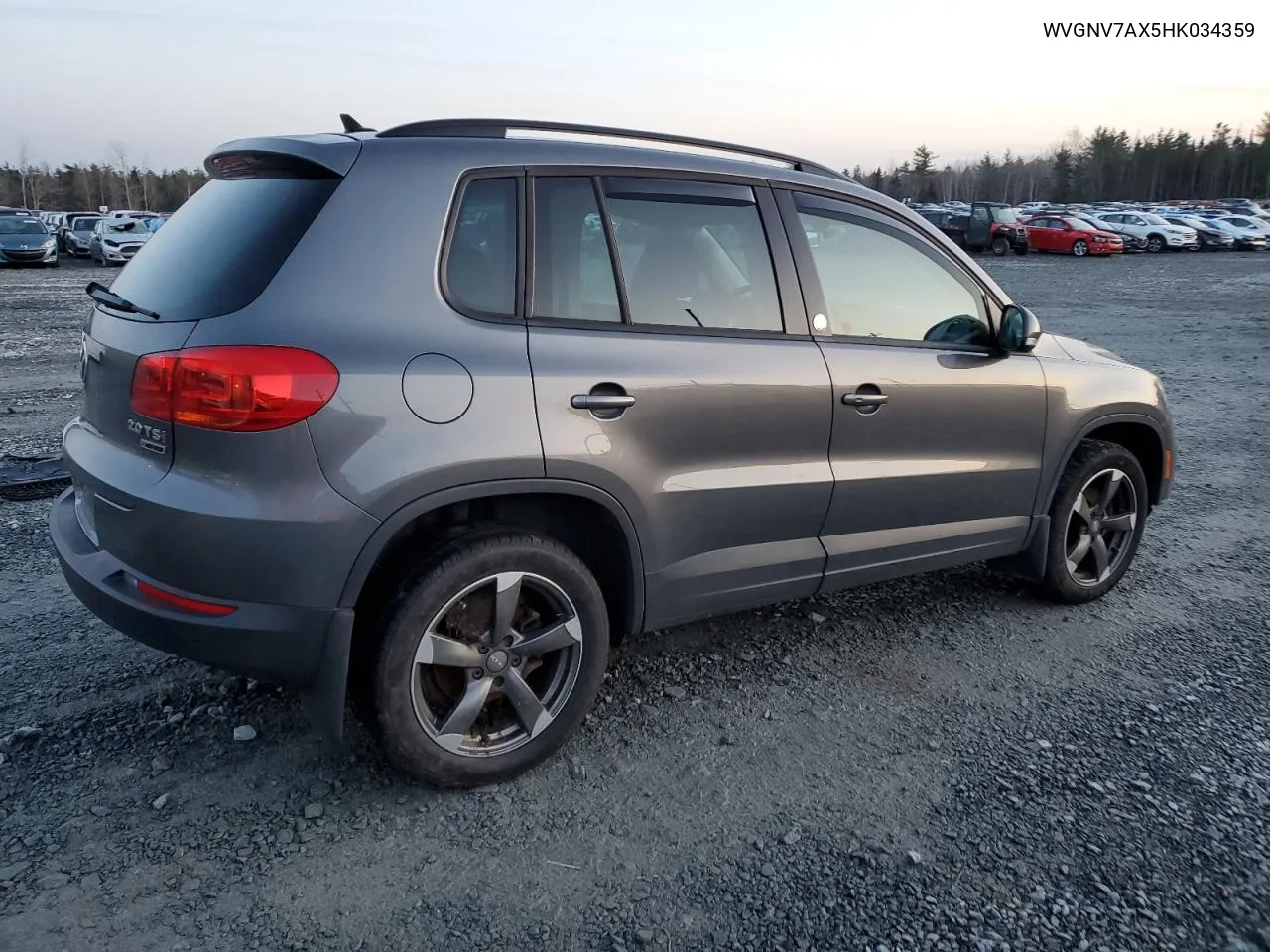 2017 Volkswagen Tiguan Wolfsburg VIN: WVGNV7AX5HK034359 Lot: 78889643