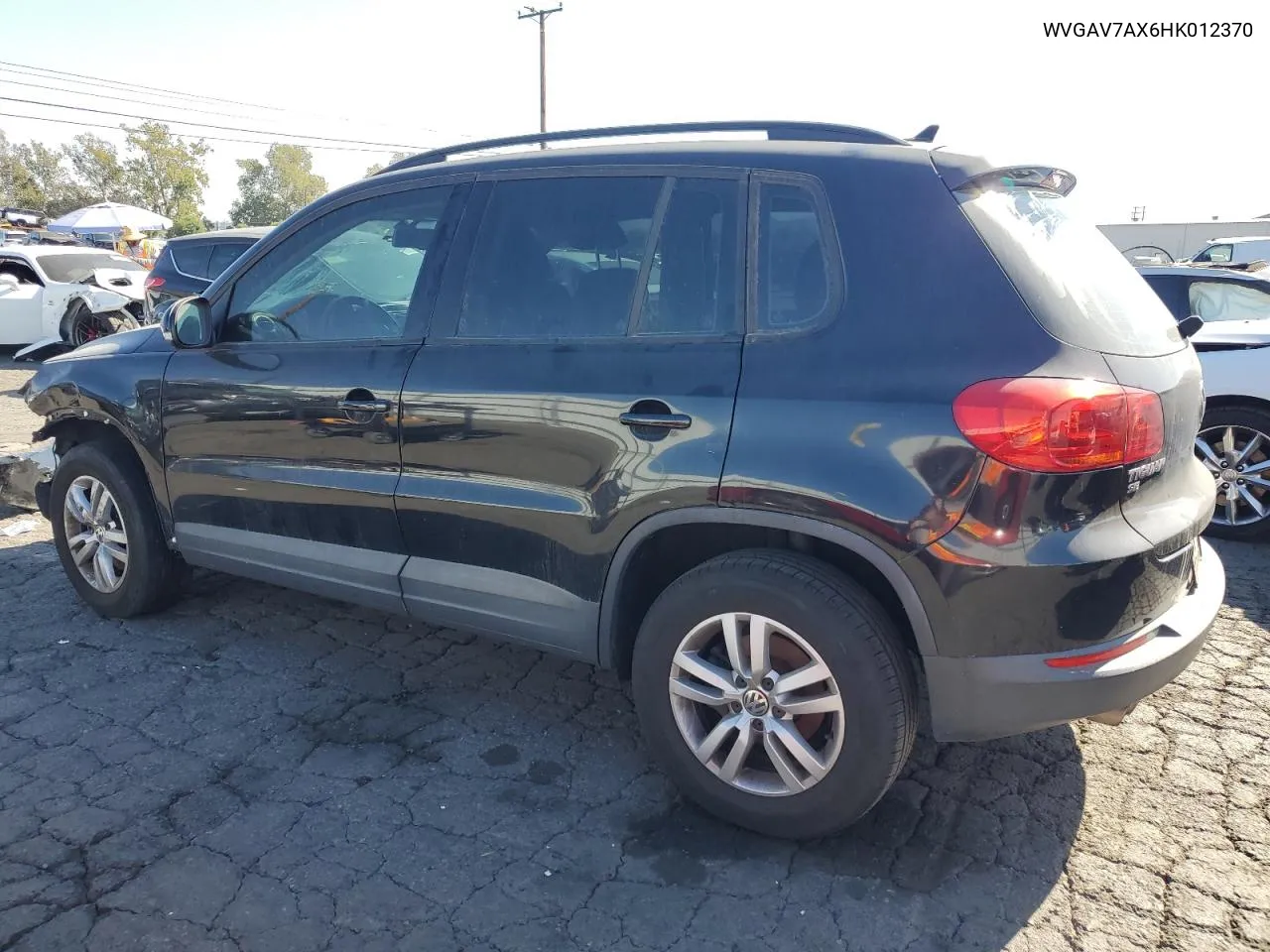 2017 Volkswagen Tiguan S VIN: WVGAV7AX6HK012370 Lot: 78956614