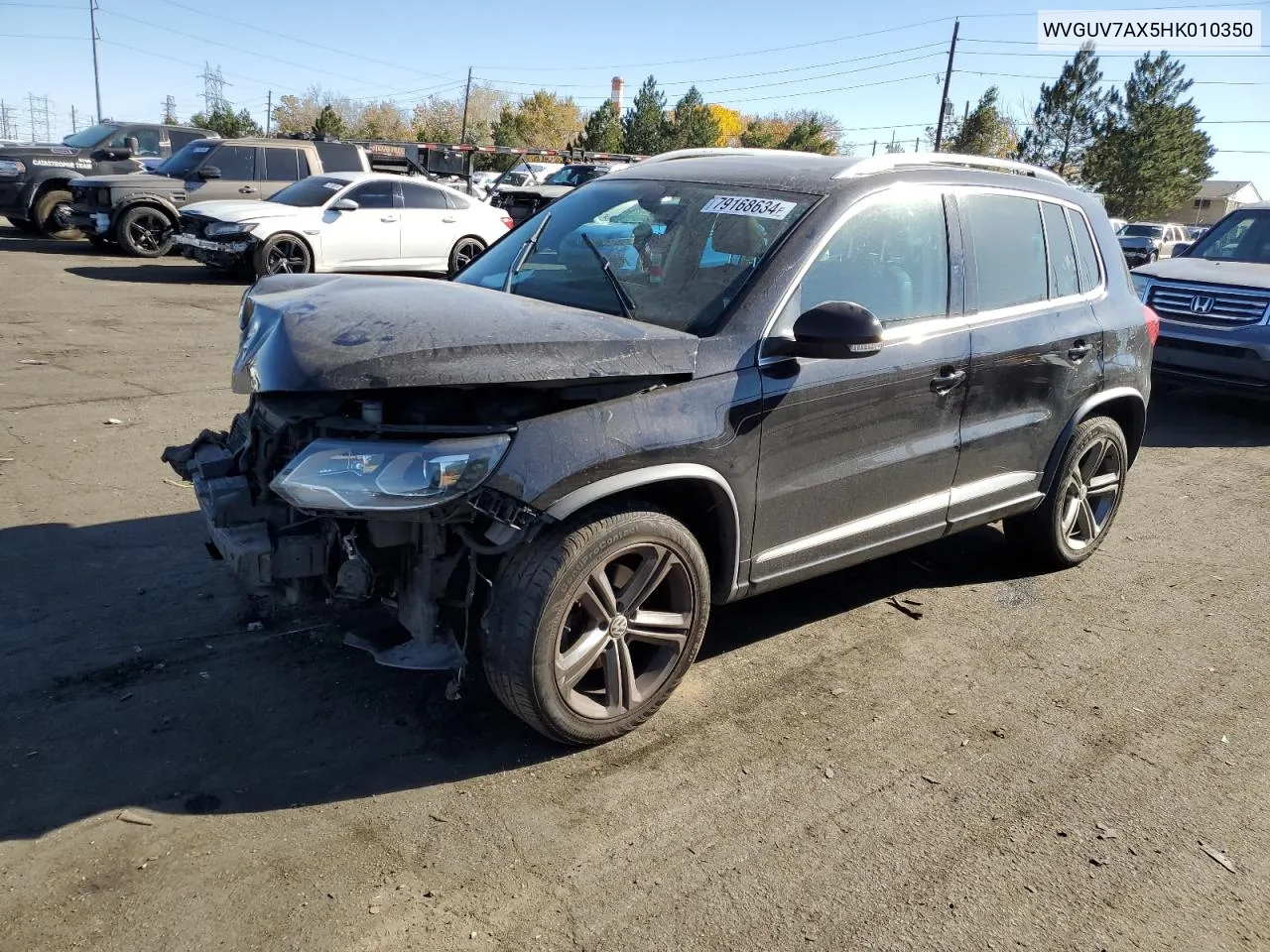 2017 Volkswagen Tiguan Sport VIN: WVGUV7AX5HK010350 Lot: 79168634