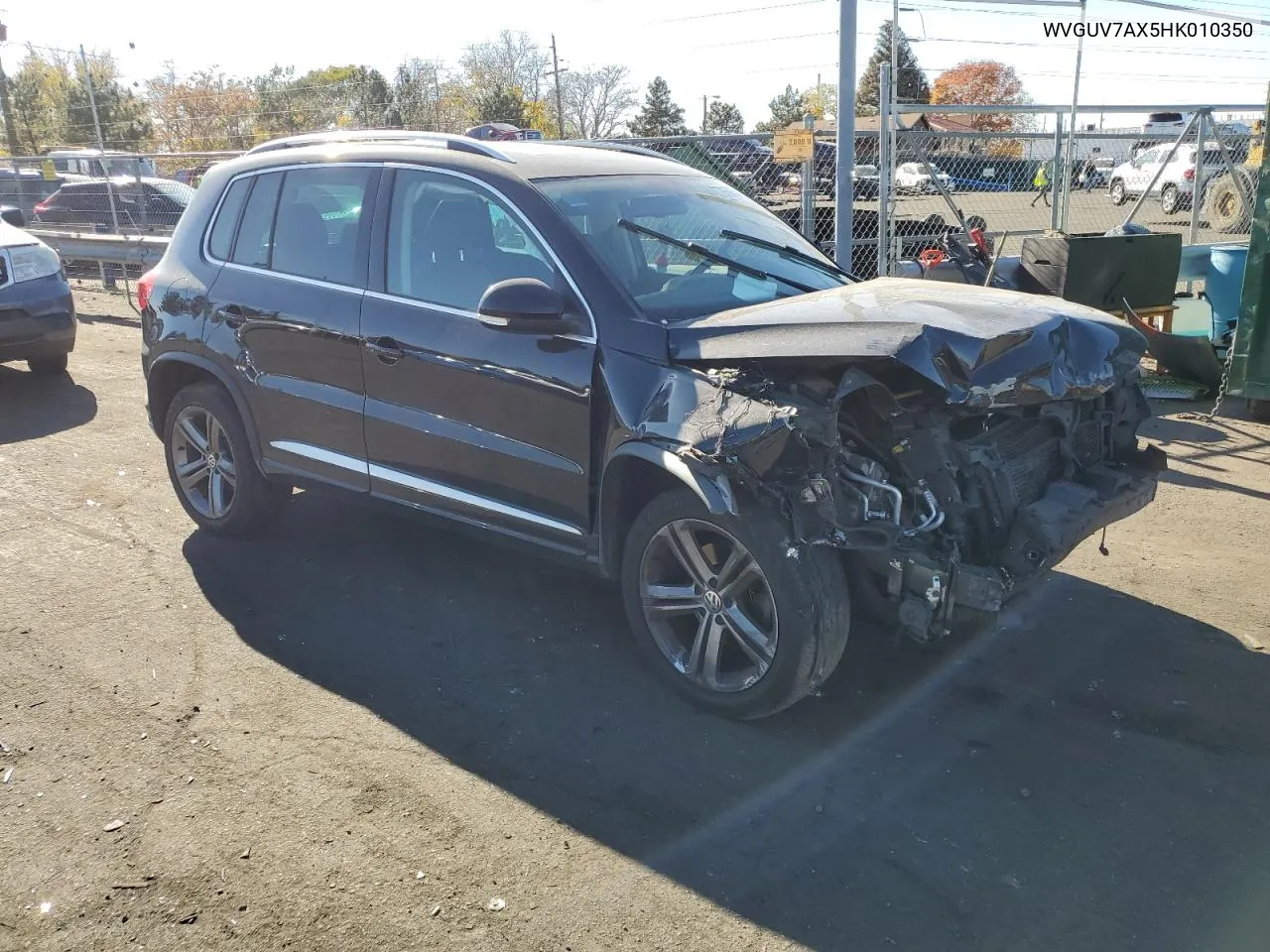 2017 Volkswagen Tiguan Sport VIN: WVGUV7AX5HK010350 Lot: 79168634