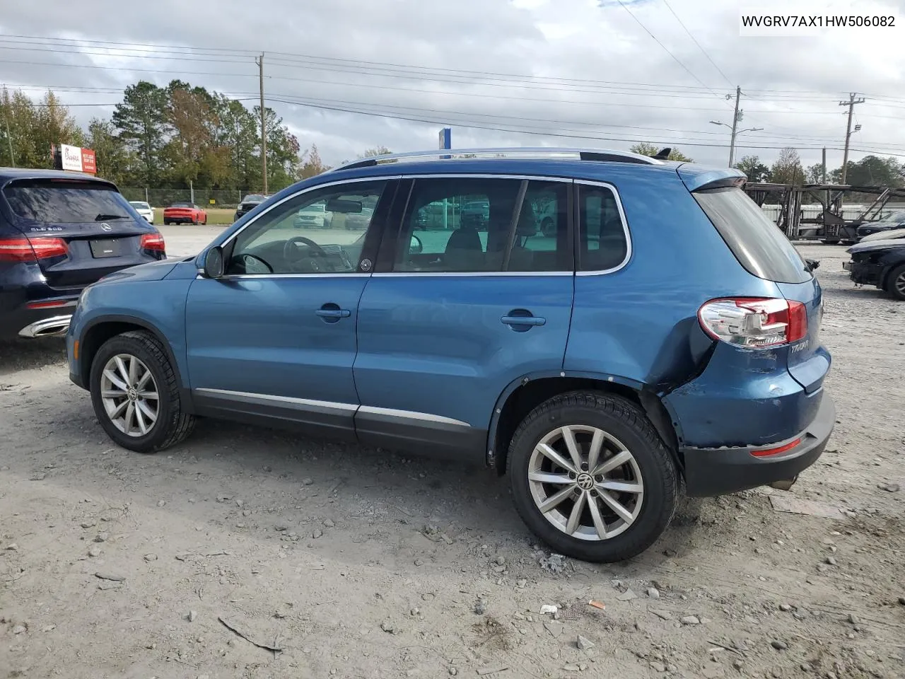 2017 Volkswagen Tiguan Wolfsburg VIN: WVGRV7AX1HW506082 Lot: 79322504