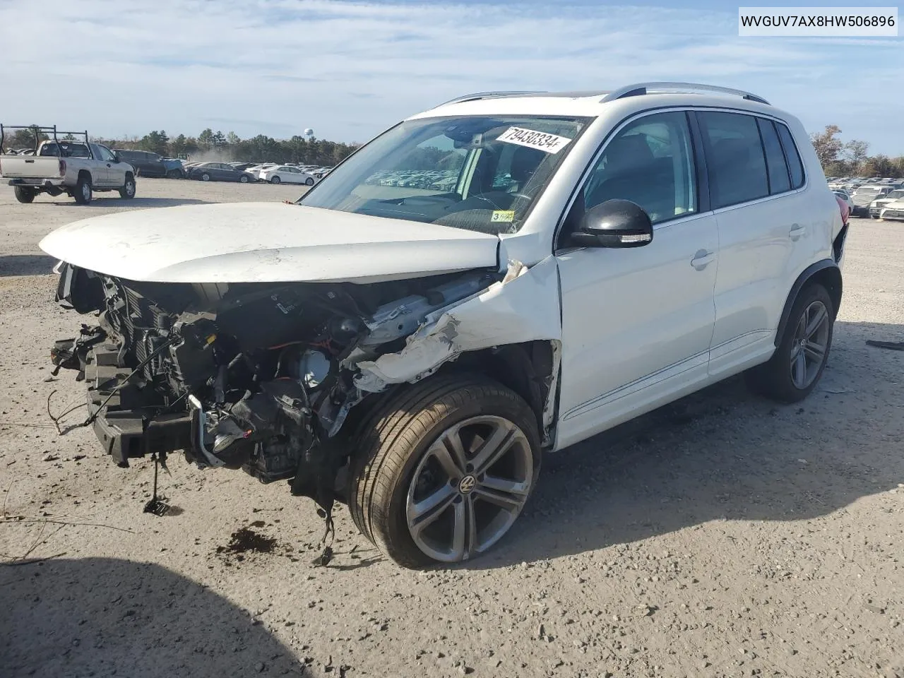 2017 Volkswagen Tiguan Sport VIN: WVGUV7AX8HW506896 Lot: 79430334