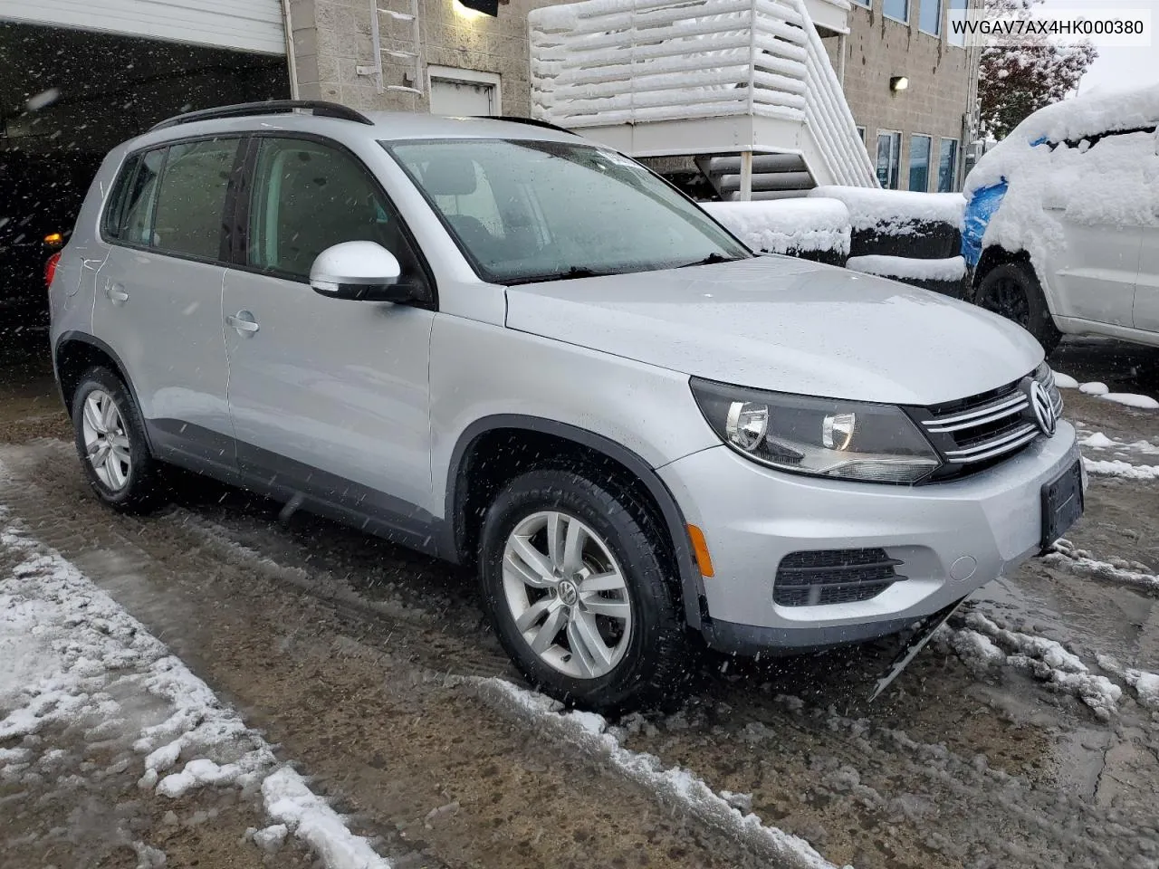 2017 Volkswagen Tiguan S VIN: WVGAV7AX4HK000380 Lot: 79450704