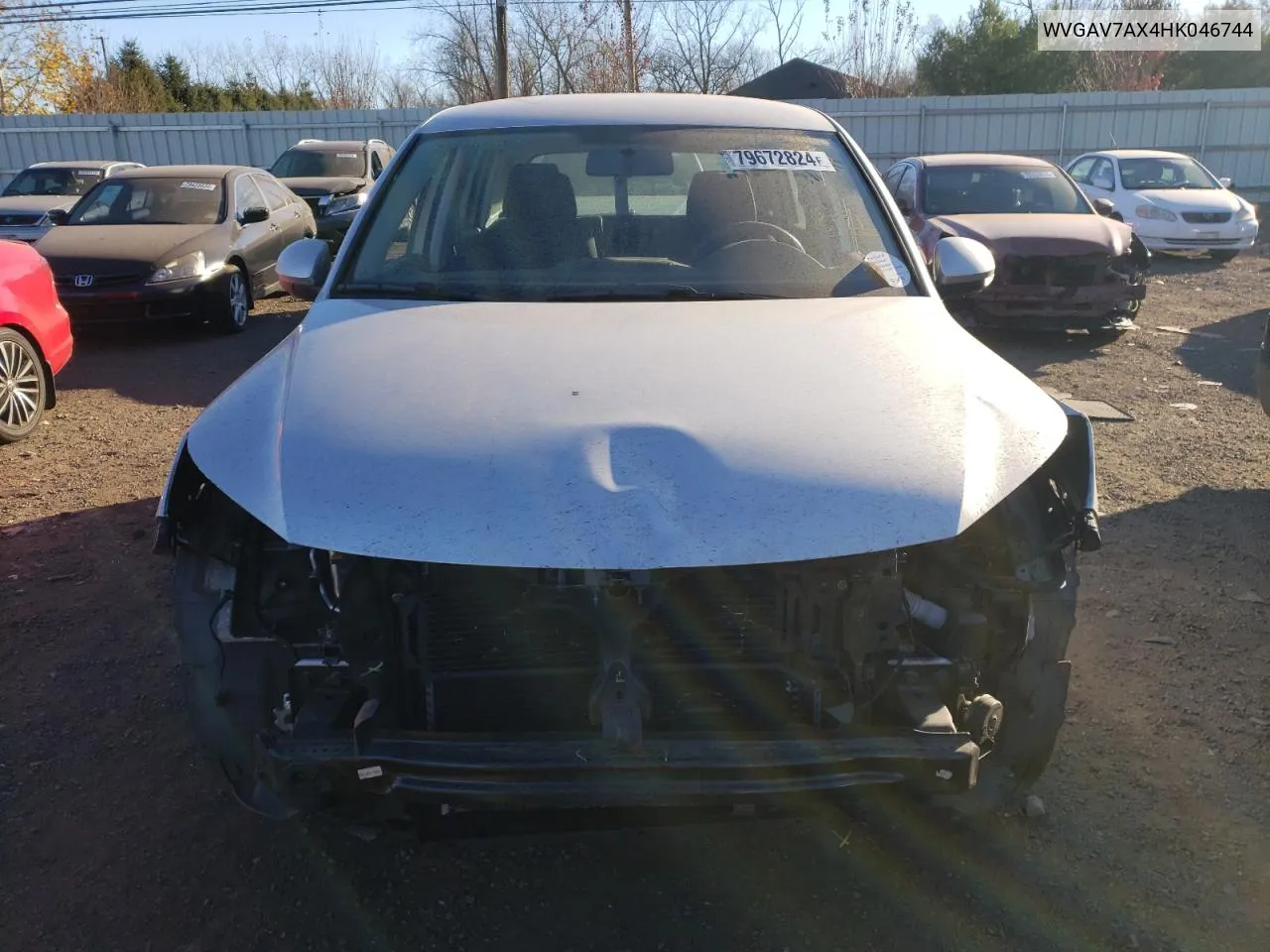 2017 Volkswagen Tiguan S VIN: WVGAV7AX4HK046744 Lot: 79672824