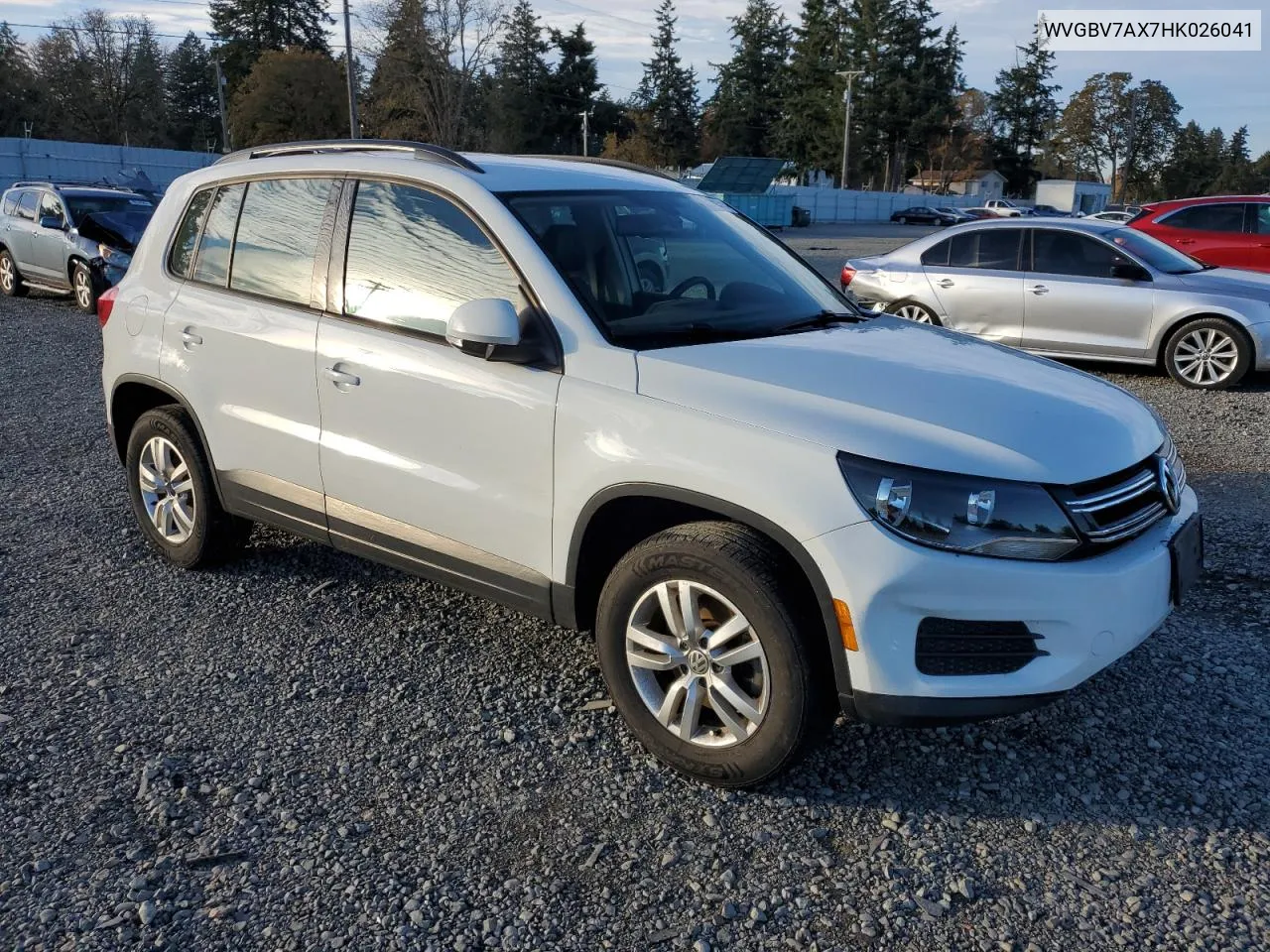 2017 Volkswagen Tiguan S VIN: WVGBV7AX7HK026041 Lot: 79684424