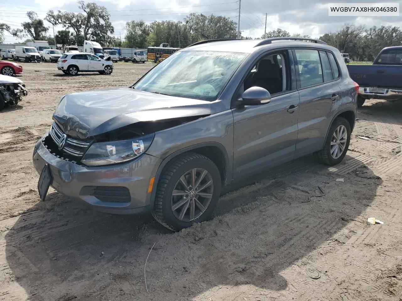 2017 Volkswagen Tiguan S VIN: WVGBV7AX8HK046380 Lot: 79734684