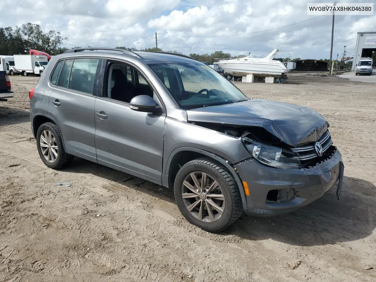 2017 Volkswagen Tiguan S VIN: WVGBV7AX8HK046380 Lot: 79734684