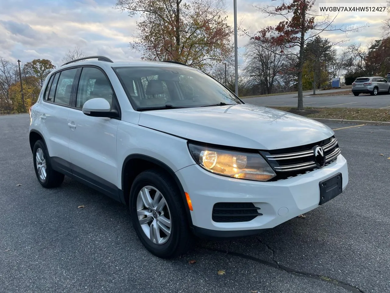 2017 Volkswagen Tiguan S VIN: WVGBV7AX4HW512427 Lot: 79947864