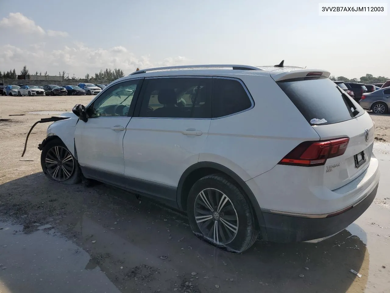 2018 Volkswagen Tiguan Se VIN: 3VV2B7AX6JM112003 Lot: 55353464