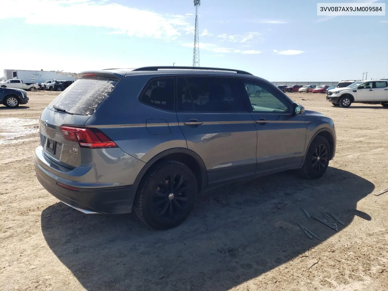 2018 Volkswagen Tiguan S VIN: 3VV0B7AX9JM009584 Lot: 60416214