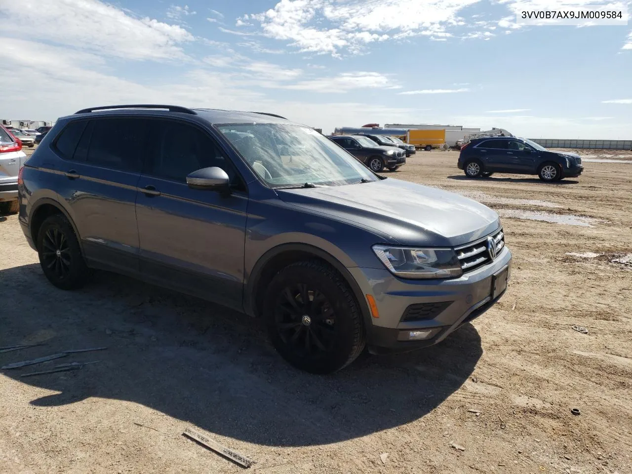 2018 Volkswagen Tiguan S VIN: 3VV0B7AX9JM009584 Lot: 60416214