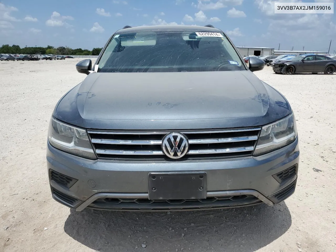 3VV3B7AX2JM159016 2018 Volkswagen Tiguan Se