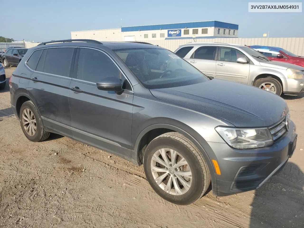 2018 Volkswagen Tiguan Se VIN: 3VV2B7AX8JM054931 Lot: 62435204