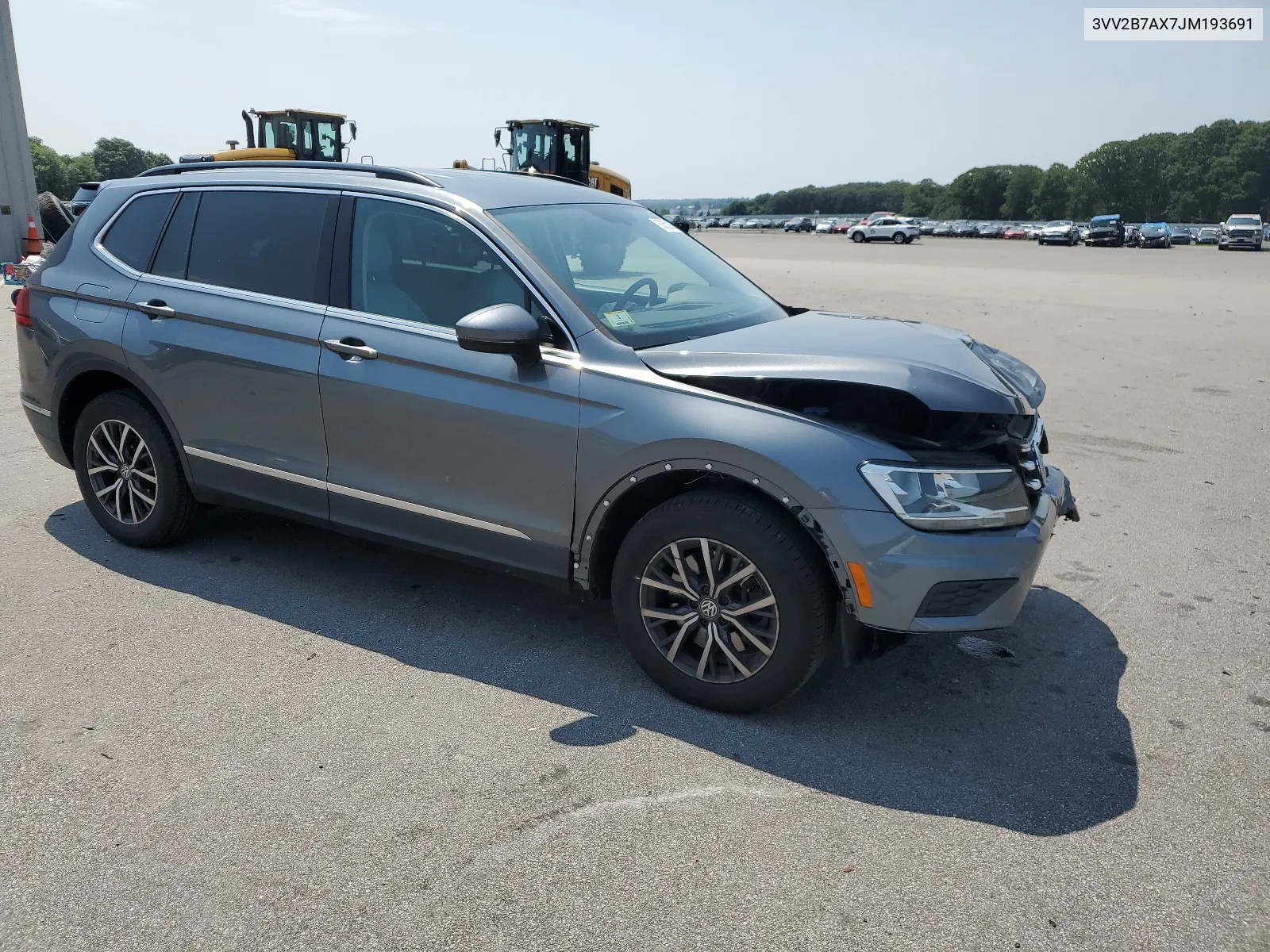 2018 Volkswagen Tiguan Se VIN: 3VV2B7AX7JM193691 Lot: 63352984