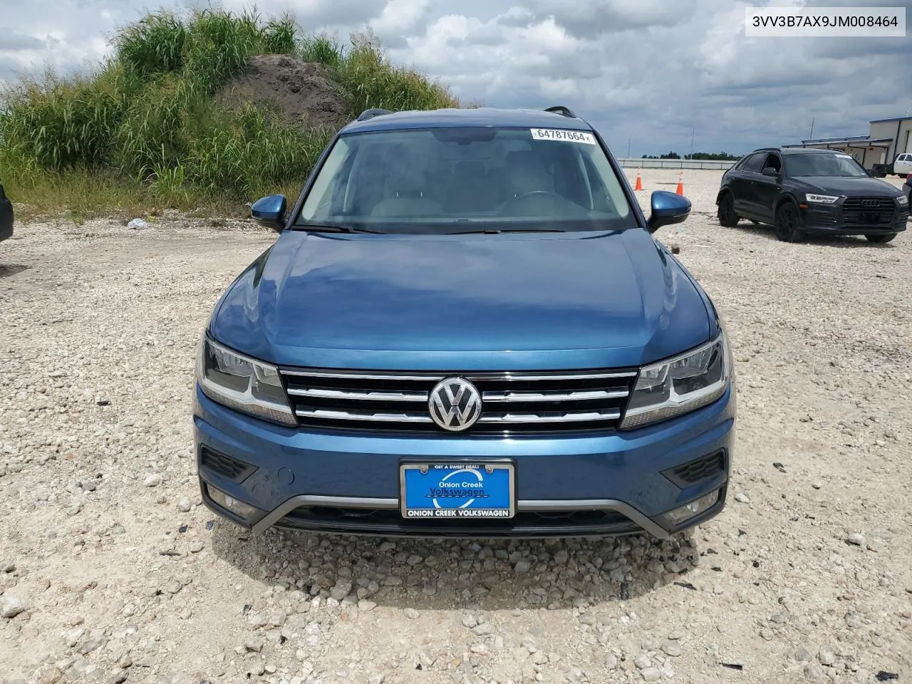 2018 Volkswagen Tiguan Se VIN: 3VV3B7AX9JM008464 Lot: 64787664